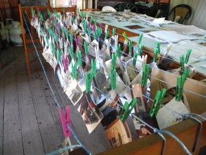photographs drying