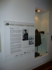 Major Bertram Charles Bell DSO DSC display and uniform