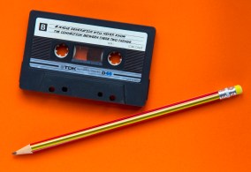 Remember the connection between a pencil and cassette tape? Chances are a younger audience won’t. Interpetation and labels share the important stories. “[you need to read what is on the cassette]” image courtesy RHiNO Neal (via Flickr)
